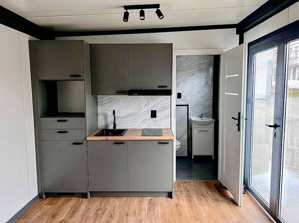 Studio Conteneur 3×5 m – Compact, Moderne et Ultra Fonctionnel